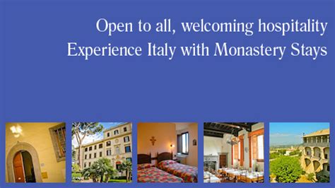 Travelling to Italy? - The Monastery Stays Blog