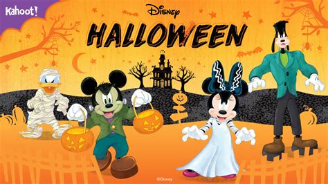 Play Disney Halloween trivia and learning games on Kahoot!