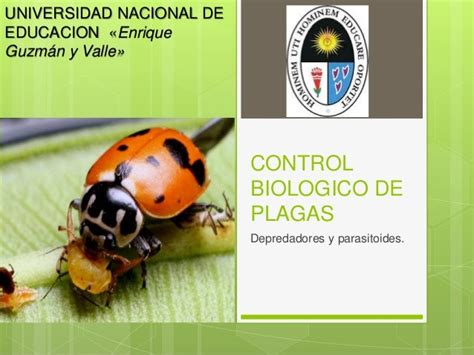 Control Biologico De Plagas