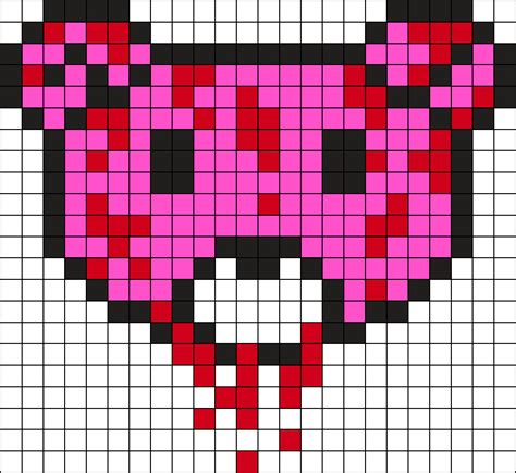 Gloomy Bear Perler Bead Pattern Bead Sprites Characters Fuse Bead