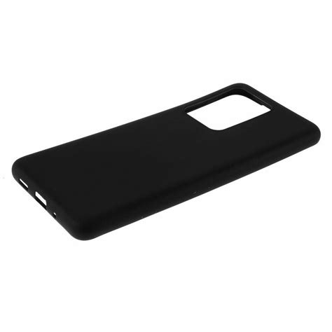 Силиконовый Tpu чехол Deexe Matte Case для Samsung Galaxy S20 Ultra G988 Black 315055b