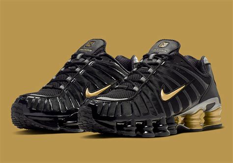 Neymar Jr Nike Shox Tl Black Gold Bv1388 001 Release Date