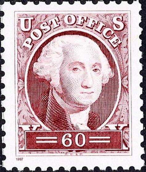 Five C George Washington Stamps Unused Us Postage Stamps