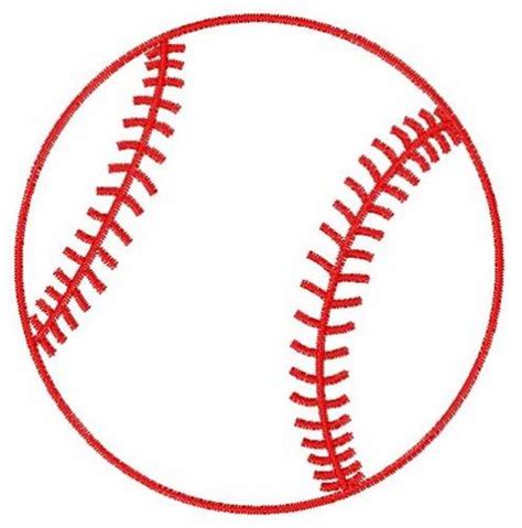 Baseball Outline Free Download On Clipartmag