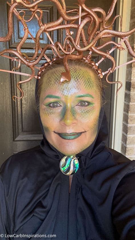 Medusa Halloween Costume Diy Tutorial