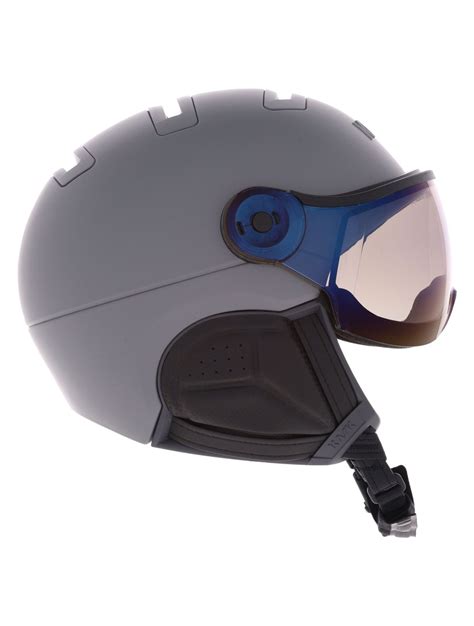 Kask Piuma R Shadow Skihelm Met Vizier Unisex Grey Grijs SkiWebShop