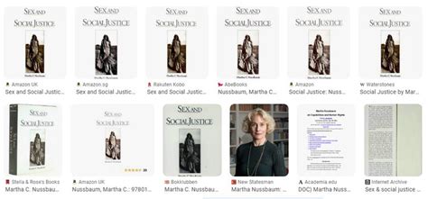 Nussbaums Sex And Social Justice Summary And Review