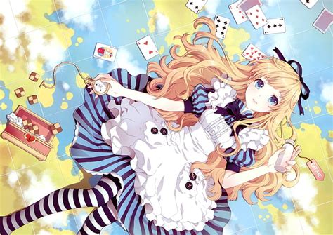 Alice In Wonderland Wallpaper Anime Woodslima