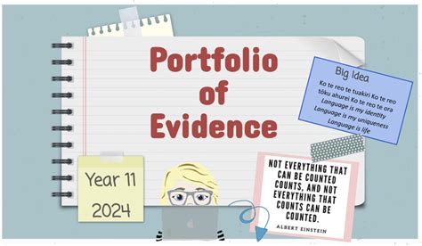 Portfolio Of Evidence Apple Education Community