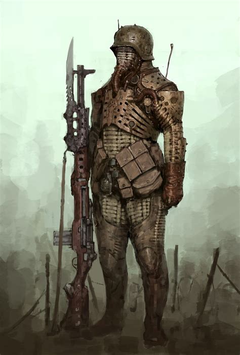 Soldier Of The Apocalypse Ariel Perez Character Art Concept Art