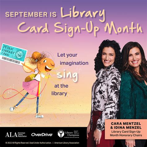 September Is Library Card Sign Up Month ECRL