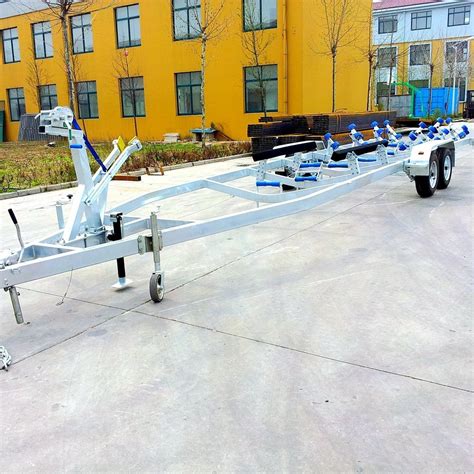 Galvanizing Steel Boat Trailer For Marine China Boat Trailer And