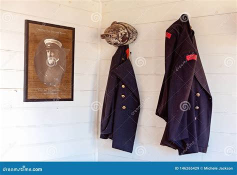 Firemen`s Uniforms Flagstaff Hill Maritime Museum, Australia Editorial Stock Image - Image of ...