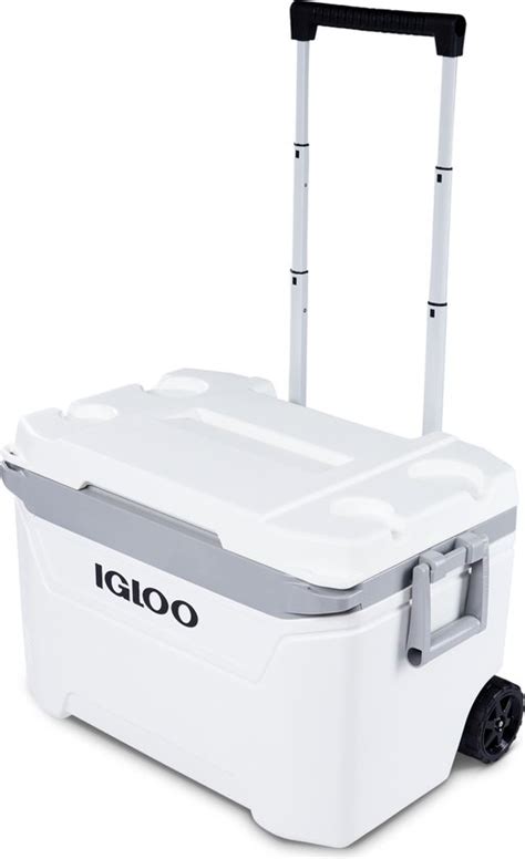 Igloo Marine Sunset 60 Roller Grande Glacière Sur Roulettes 56 Litres Wit Bol