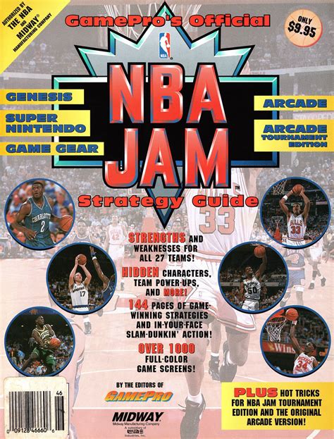 GamePro's Official NBA Jam Strategy Guide - GamePro Guides - Retromags