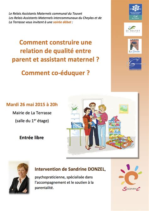 Conférence Comment construire une relation de qualité entre parents et