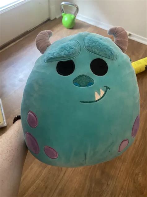 Squishmallow Kellytoy Plush Disney Monsters Inc Sully Inch Nwt New