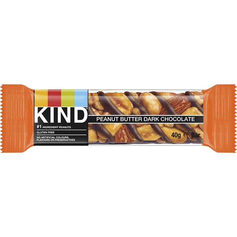 Kind Peanut Butter Dark Chocolate Bar 40g Woolworths