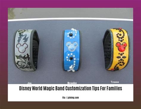 Disney World Magic Band Customization Tips for Families: Unlock a World ...