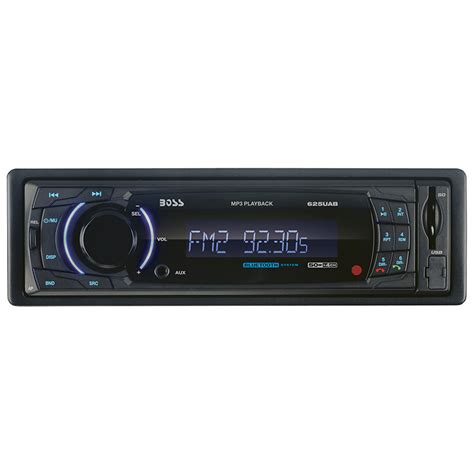 Boss 625UAB Bluetooth Single DIN Digital Media Receiver With Front USB