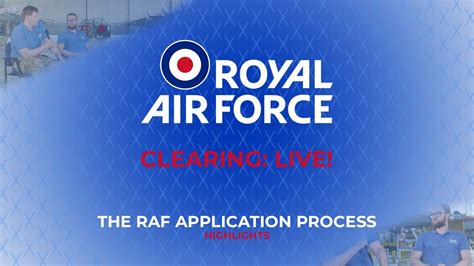 Raf Clearing Live The Raf Application Process Highlights Youtube