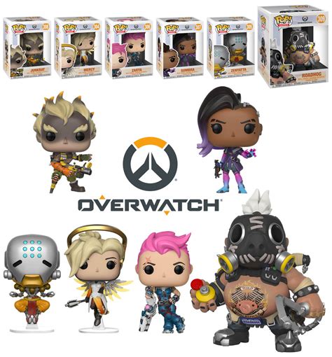 Funko POP! Games Overwatch 2018 Bundle (6 POPs) - New, Mint Condition