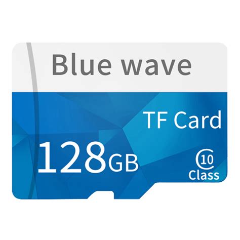 TF4114 128GB MicroSD Card TF Card Class 3 Blue