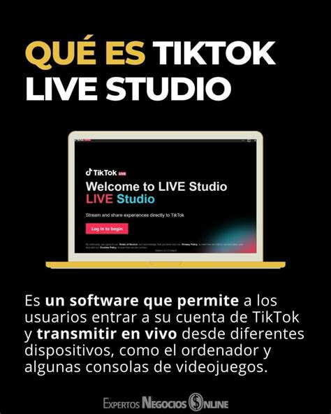 TIKTOK LIVE STUDIO qué es y cómo hacer streaming