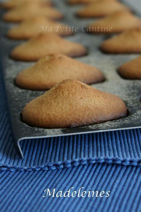 Madeleines à la purée d amandes Recette Ptitchef