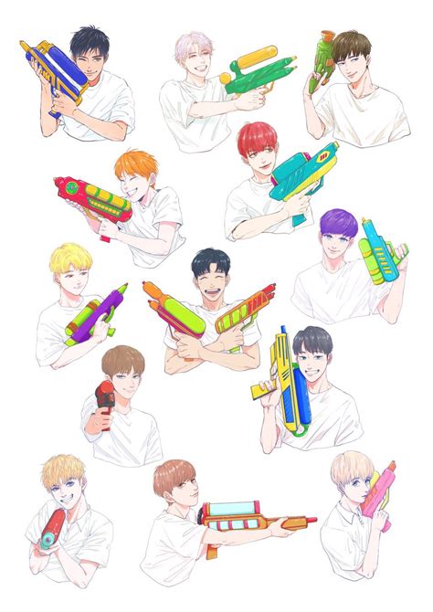 Fan Art Cute Fav Svt All Exo Fan Art Kdrama Memes Seventeen