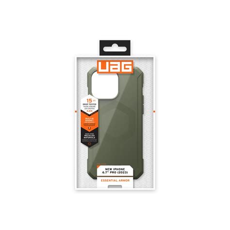 IPhone 15 Pro Max UAG Essential Armor Case With MagSafe Olive Green