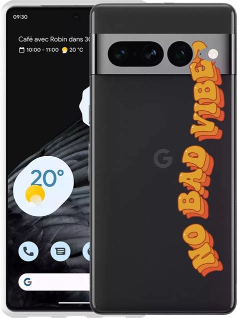 Google Pixel 7 Pro Hoesje No Bad Vibes Designed By Cazy Bol