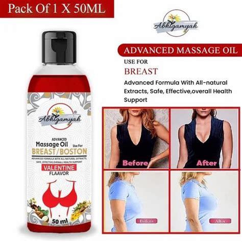 Breast Massage Oil Helps In Growth Firming Tightening Bust Natural