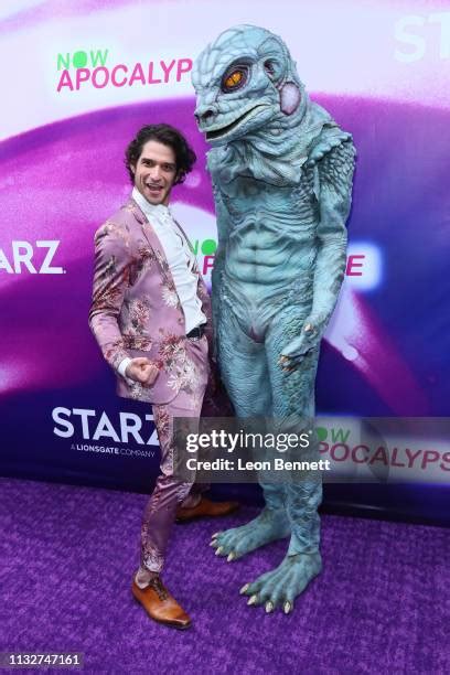 Now Apocalypse Los Angeles Premiere Tyler Posey Photos And Premium High