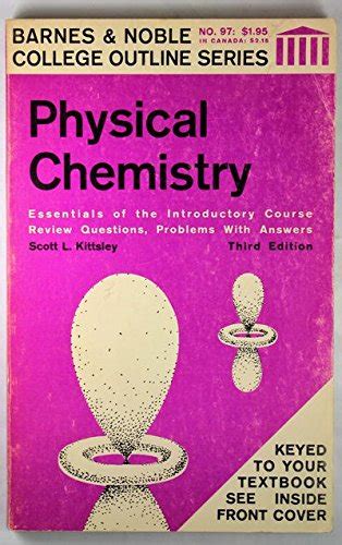 9780389000310 Physical Chemistry College Outline S Kittsley