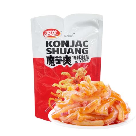 Jual Konjac Shuang Snack Hot Spicy Wei Long 252gr Shopee Indonesia