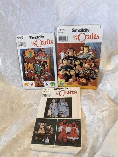 Simplicity Crafts Patterns Etsy