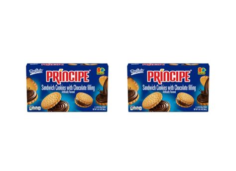 Amazon Marinela Principe Chocolate Filled Sandwich Cookies Pack