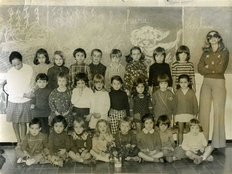 Photo De Classe Maternelle 3ème Année 1973 1974 De 1973 Ecole Du Musée