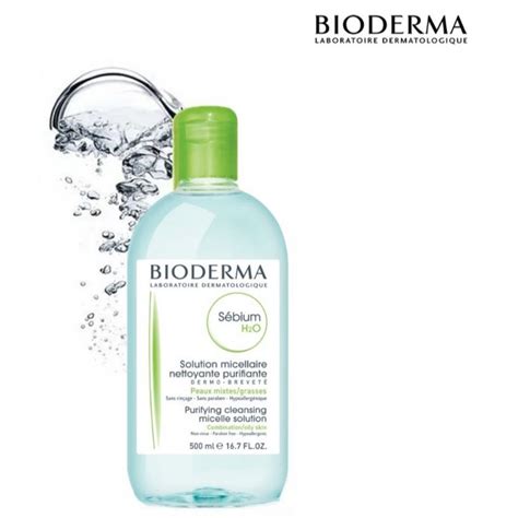 Bioderma Sebium Micellar Water 500ml Combination To Oily Skin Shopee Malaysia