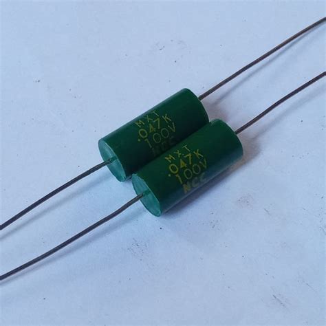 Jual C 47NF 47N 0 047uF 100V NCC MXT AXIAL CAPACITOR KAPASITOR MATSUO