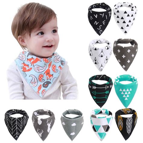 2018 New Baby Bibs For Boy&Girl Burp Cloths Bandana Bibs Baby Bandana ...