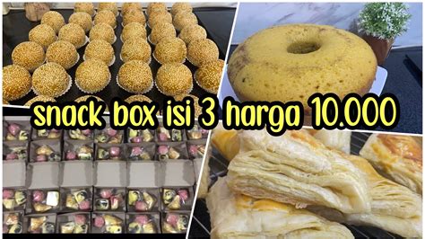 Snack Box Isi Harga Youtube