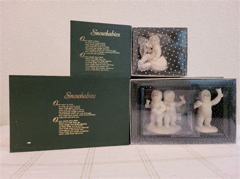 Lot Assorted Dept Snowbabies Christmas Figures Estatesales Org