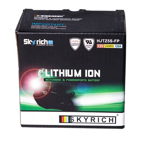 Batterie SKYRICH HJTZ5S FP Kymco Yup 50 50ccm Bj 2001 2010