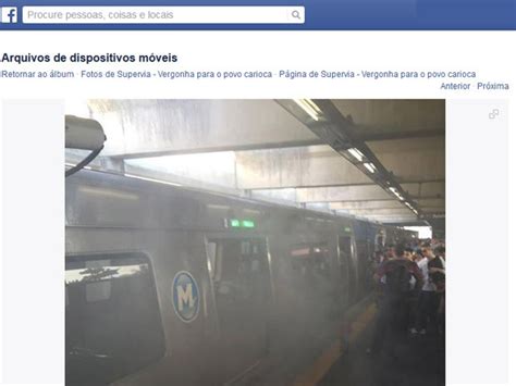 G1 Metrô Rio tem problema na linha 2 e passageiros relatam fumaça