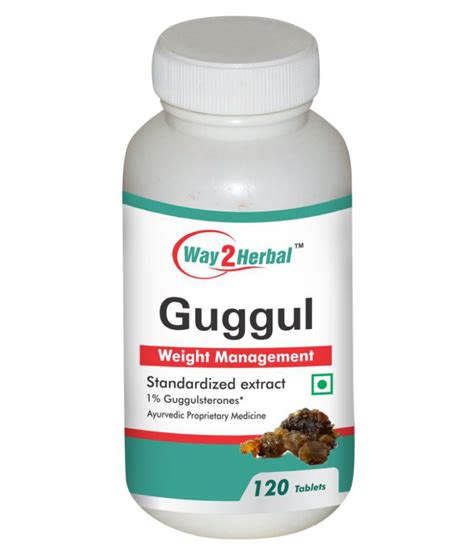 Way Herbal Guggul Tablets Mg Pack Of Buy Way Herbal Guggul