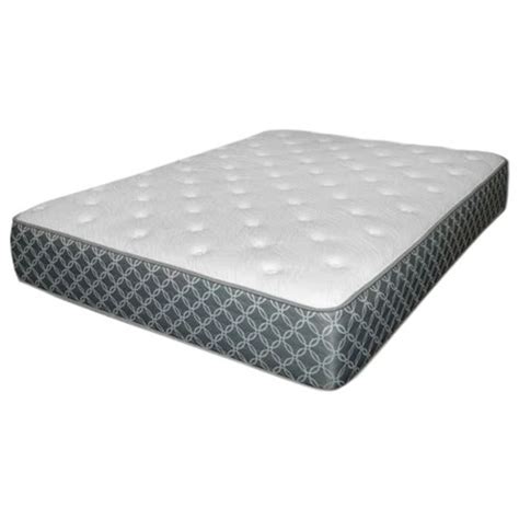 Grey 10 Inches Thick Plain Double Air Spring Mattress For Home