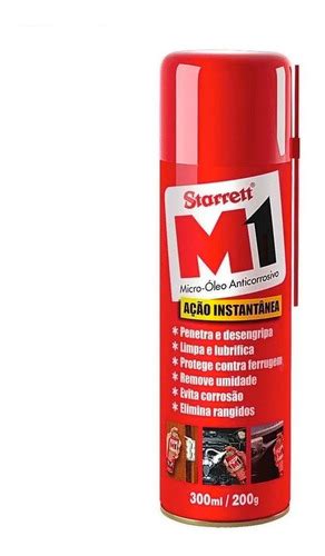 Micro Óleo Desengripante E Anticorrosivo M1 Starrett 300ml