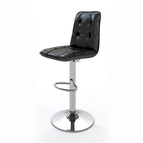 Adjustable Bar Stool Model - TurboSquid 2003706